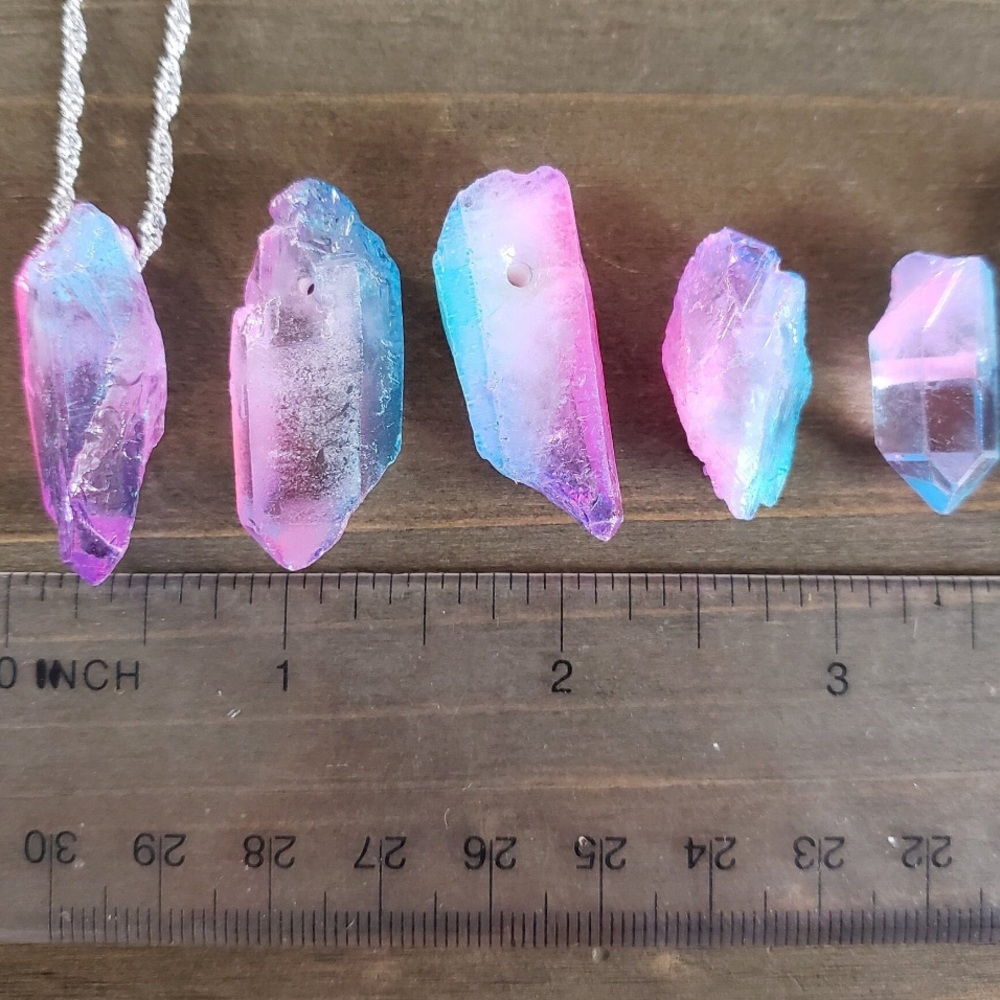 Fairy dust quartz necklace - Picture 8 of 8